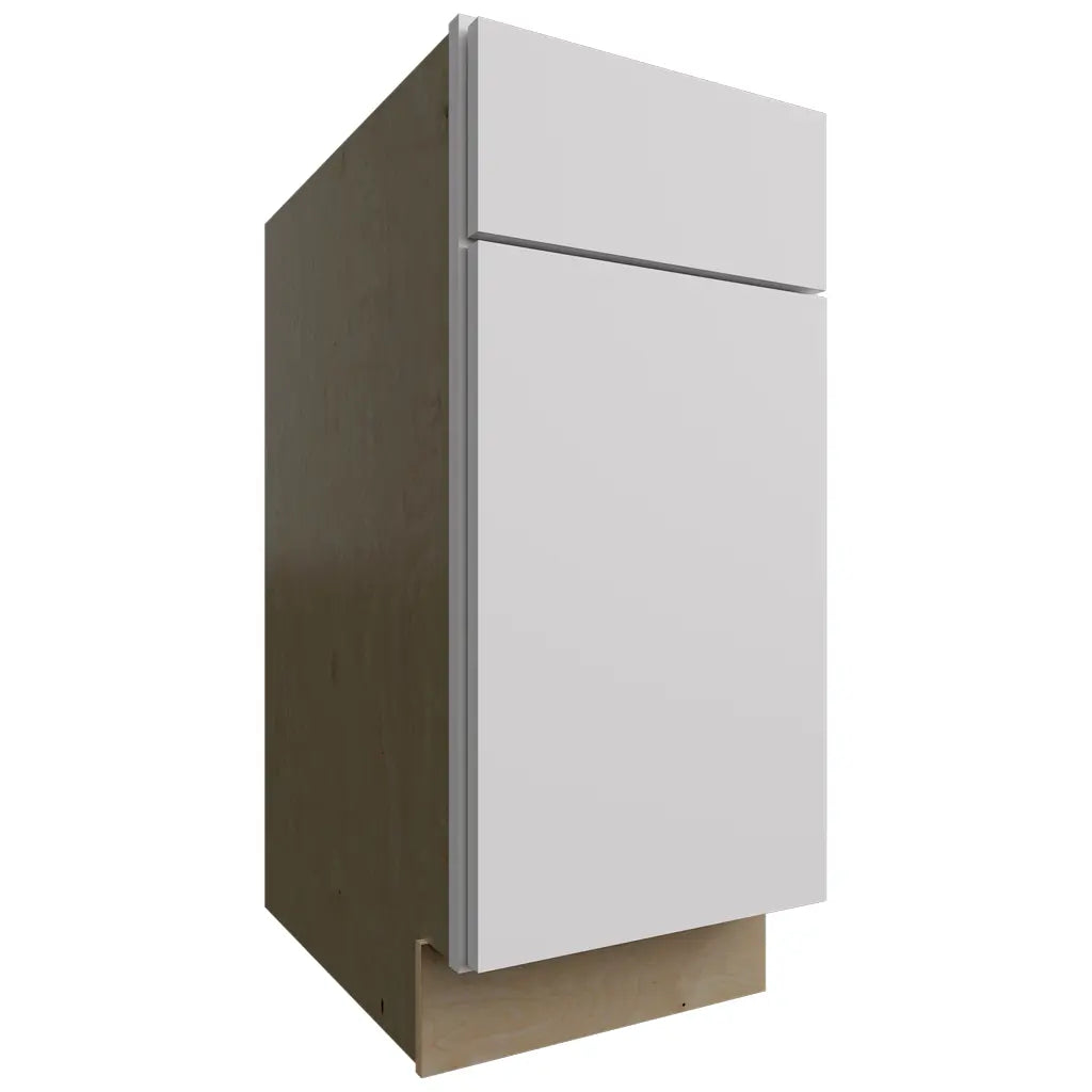 B15 - Base - Standard Cabinet - 15 W X 34-1 2 H X 24 D - Luxe Frost
