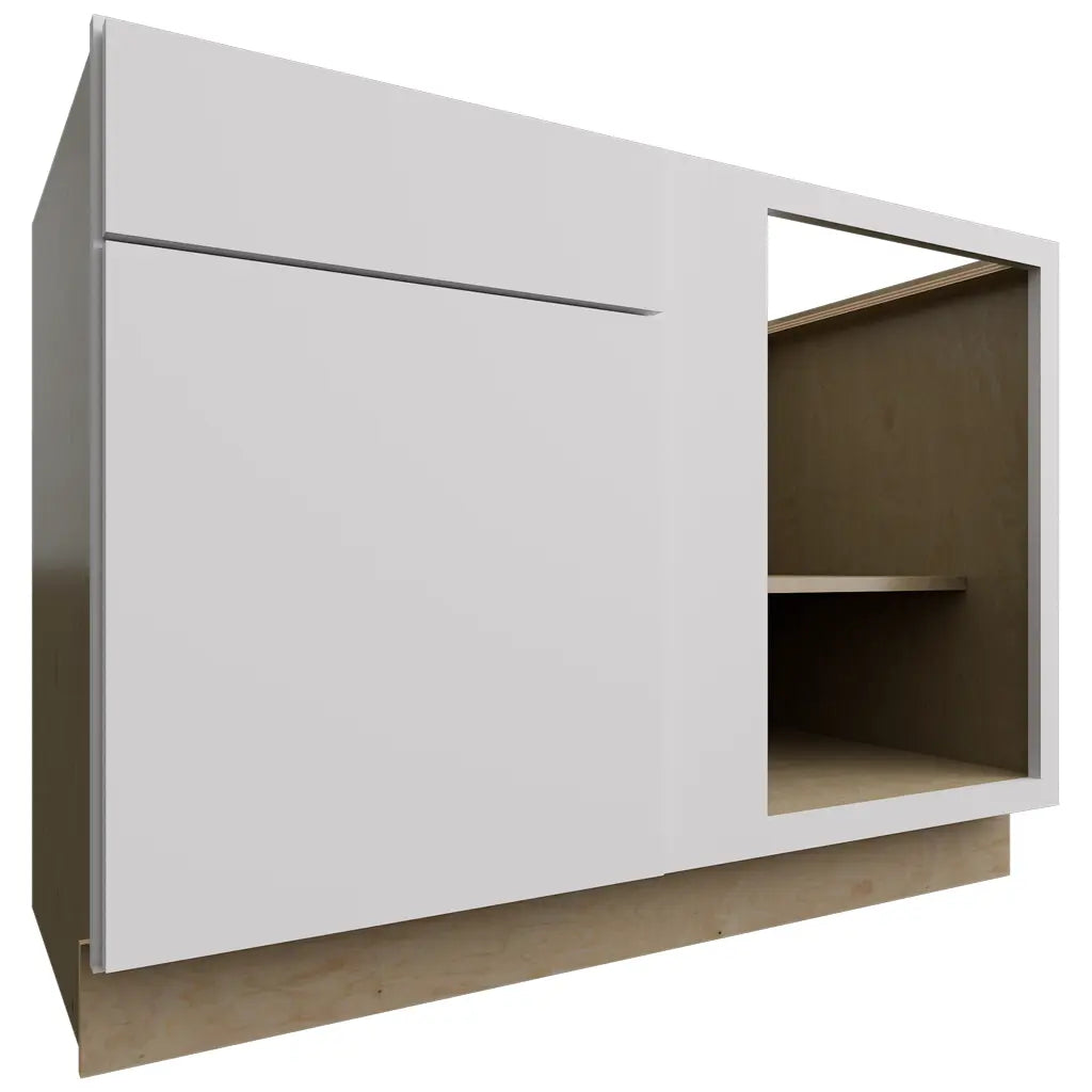 BLB48 51 - Base Corner - Blind Cabinet - 48 W X 34-1 2 H X 24 D - Luxe Frost