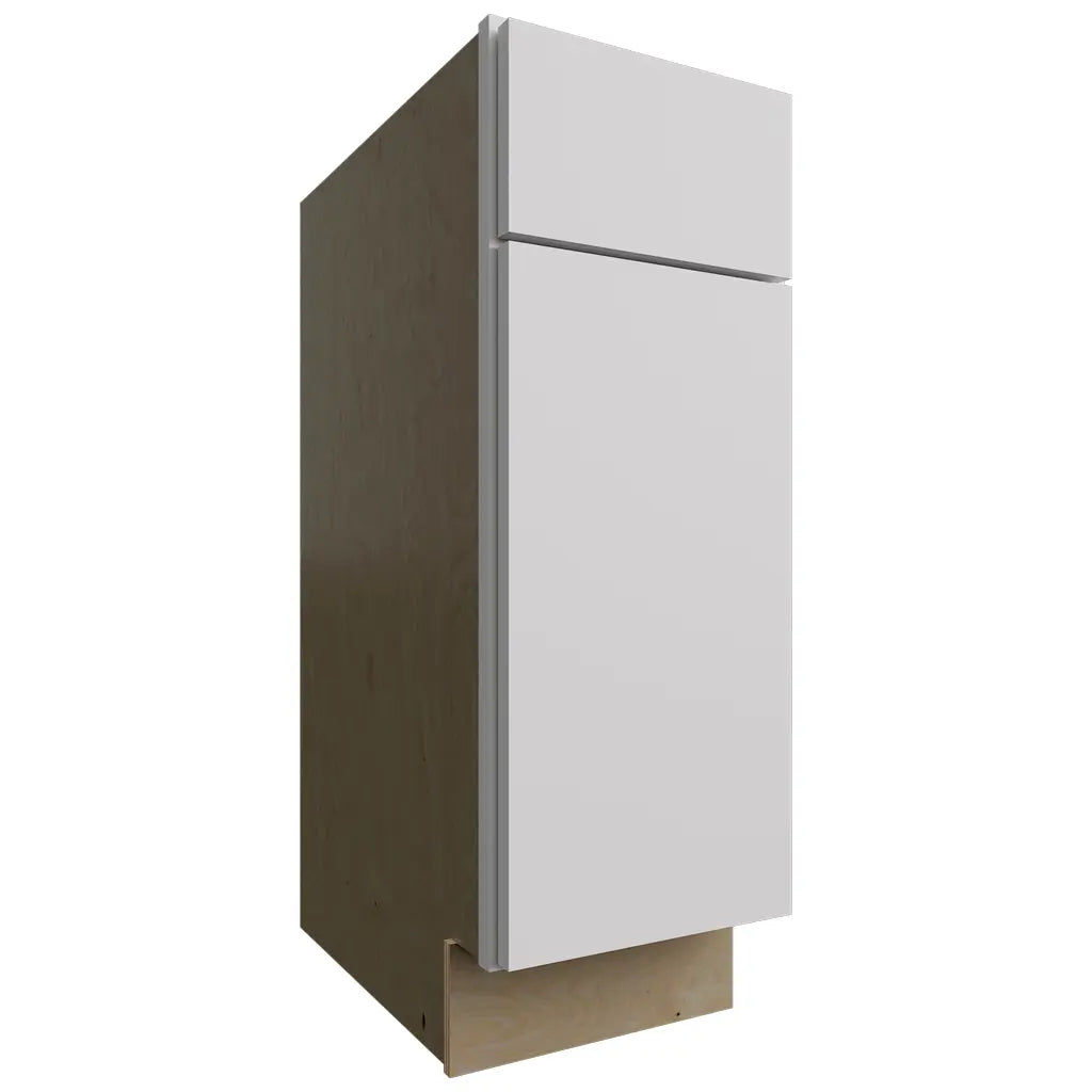 VB12-34 - Vanity - Base Standard Cabinet - 12 W X 34-1 2 H X 21 D - Luxe Frost