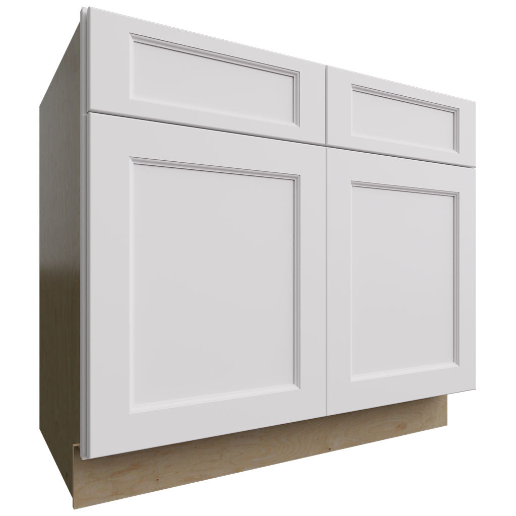 B39 - Base - Standard Cabinet - 39 W X 34-1 2 H X 24 D - Nexus Frost