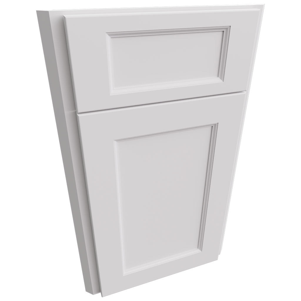 DSF36 - Base Corner - Diagonal Sink Front - Front Only - Nexus Frost