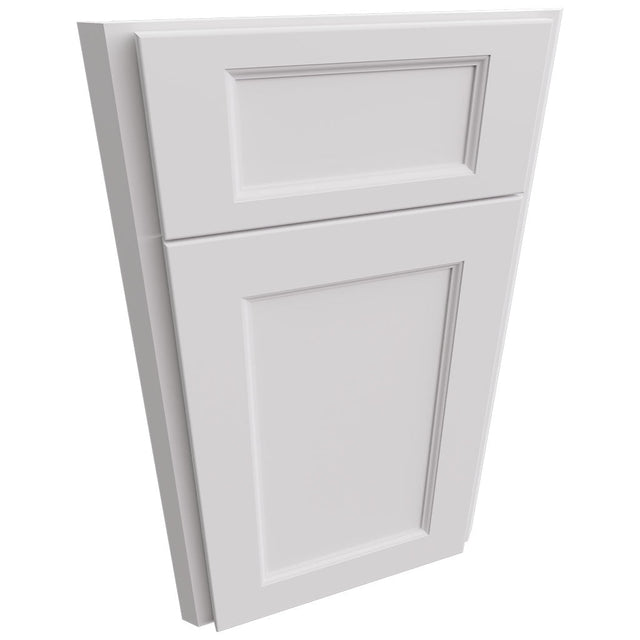 DSF36 - Base Corner - Diagonal Sink Front - Front Only - Nexus Frost