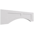 VARP42 - Wall - Arched Recessed Valance - 42 W X 12 H X 3 4 T - Nexus Frost