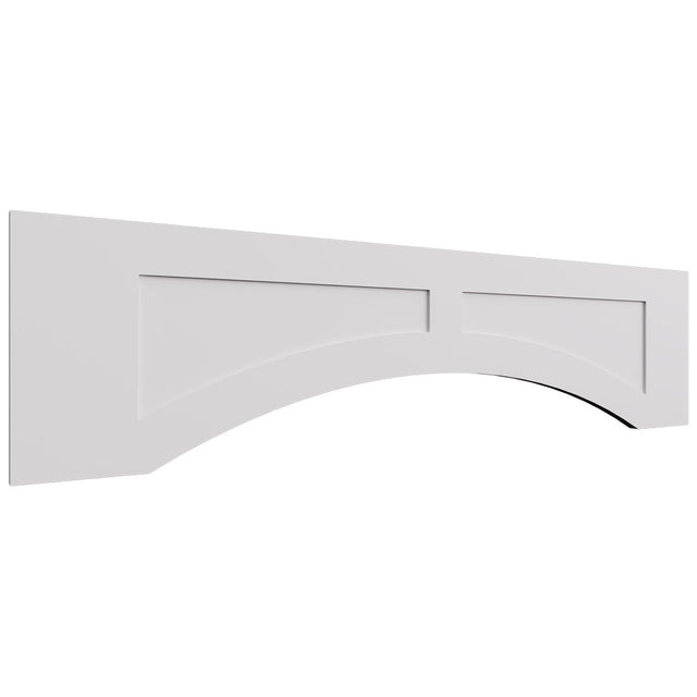 VARP48 - Wall - Arched Recessed Valance - 48 W X 12 H X 3 4 T - Nexus Frost