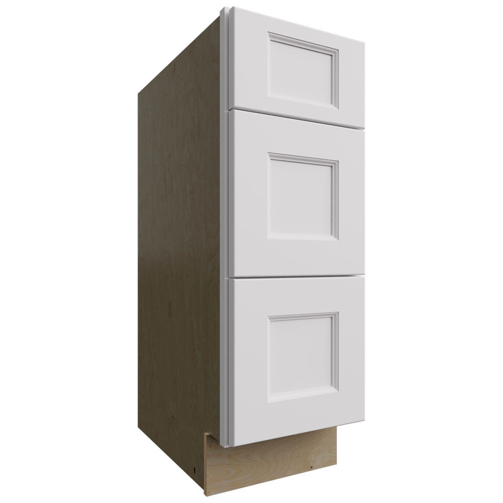 VDB12-34 - Vanity - Drawer Cabinet - 12 W X 34-1 2 H X 21 D - Nexus Frost
