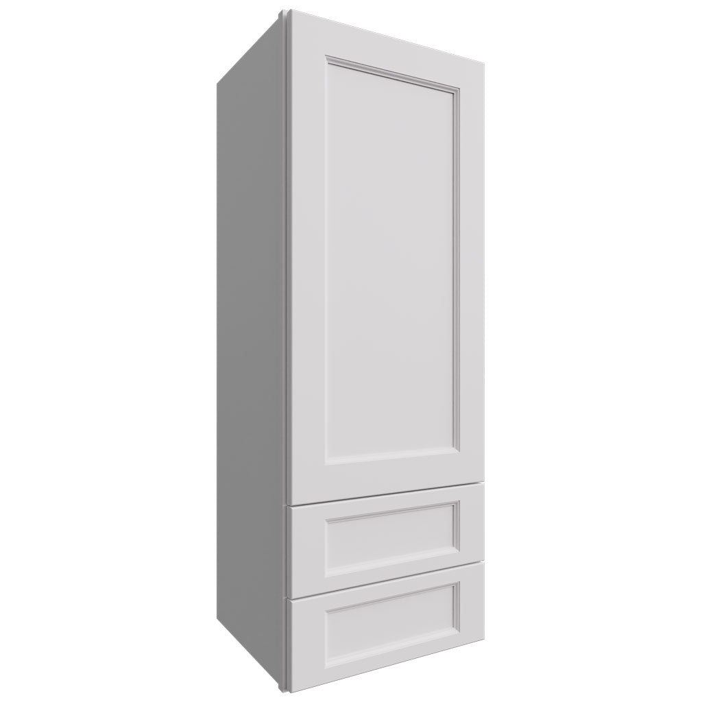 WD1848 - Wall - Drawer Cabinet - 18 W X 48 H X 15 D - Nexus Frost