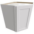 WDC2730 - Wall Corner - Diagonal Cabinet - 27 W X 30 H X 27 D - Nexus Frost