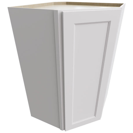 WDC2742 - Wall Corner - Diagonal Cabinet - 27 W X 42 H X 27 D - Nexus Frost