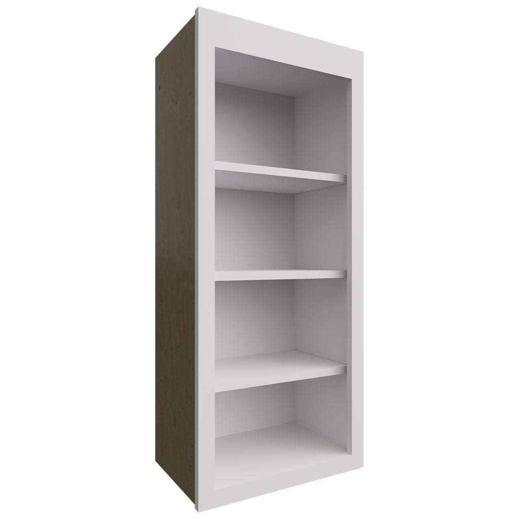 WOS1842 - Wall - Open Shelf - 18 W X 42 H X 12 D - Nexus Frost