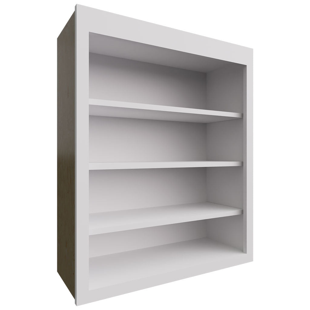 WOS3036 - Wall - Open Shelf - 30 W X 36 H X 12 D - Nexus Frost