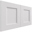 WP-W1524D - Wainscot Panel - 23-1 2 W X 14-1 2 H X 3 4 T - Nexus Frost