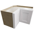 WPC2415 - Wall Corner - Pie Cabinet - 24 W X 15 H X 24 D - Nexus Frost