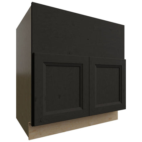 FS33 - Base - Farm Sink Cabinet - 33 W X 34-1 2 H X 24 D - Onyx Cobblestone