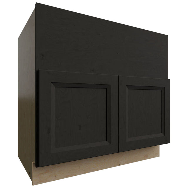 FS36 - Base - Farm Sink Cabinet - 36 W X 34-1 2 H X 24 D - Onyx Cobblestone