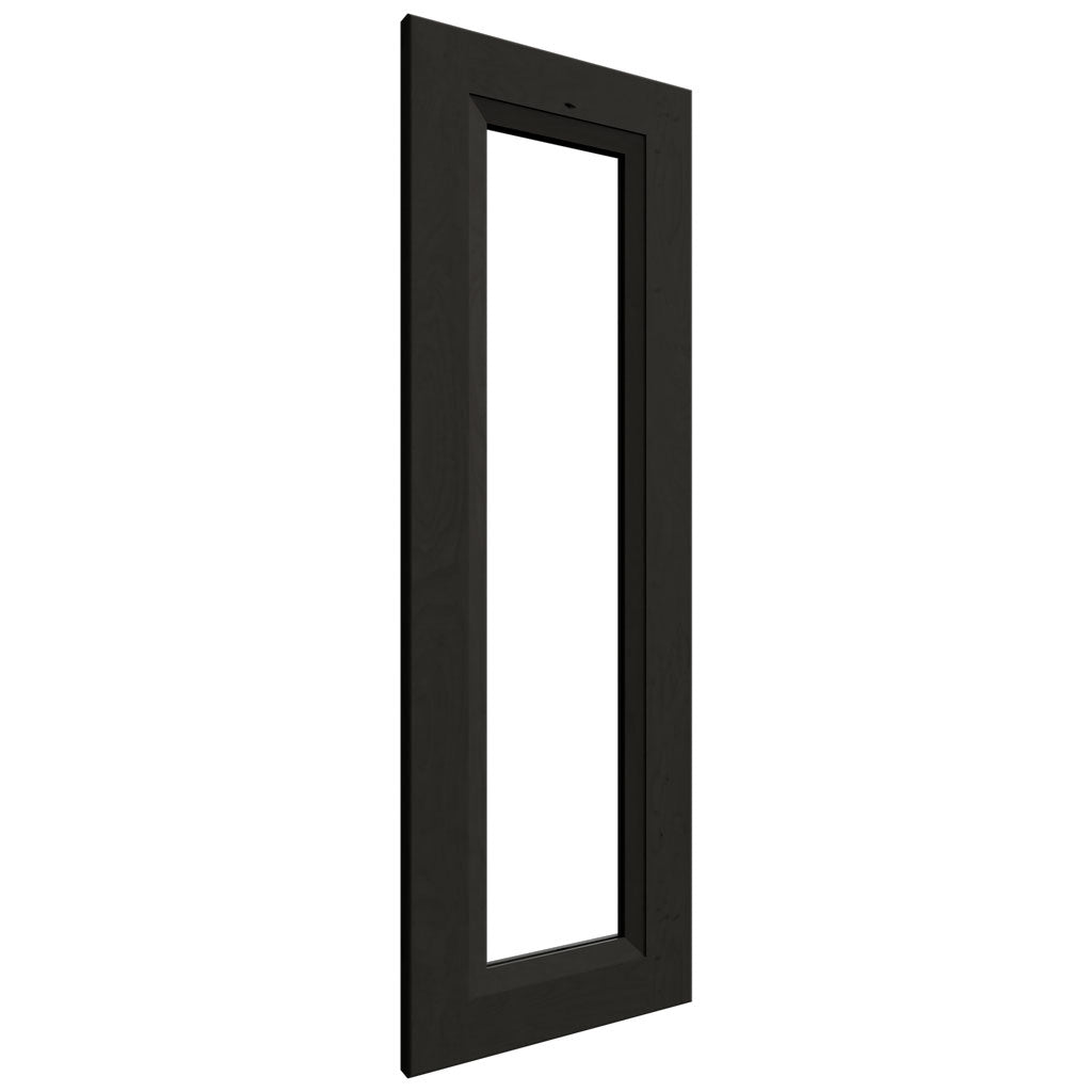 GDW2436 - Wall - Glass Door - 11-3 4 W X 35-1 2 H X 3 4 T - Onyx Cobblestone