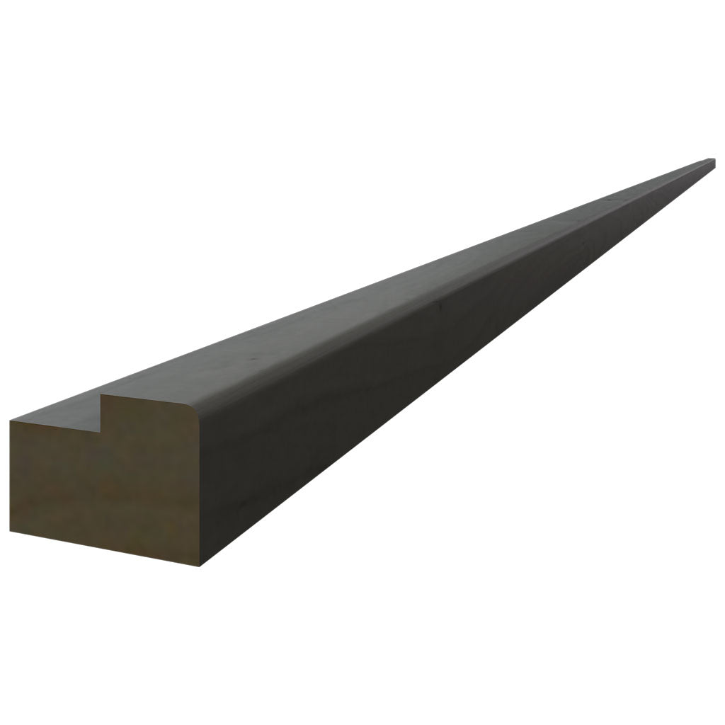 LRM - Light Rail Molding - 96 W X 1 H X 1 T - Onyx Cobblestone