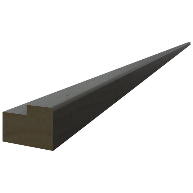 LRM - Light Rail Molding - 96 W X 1 H X 1 T - Onyx Cobblestone