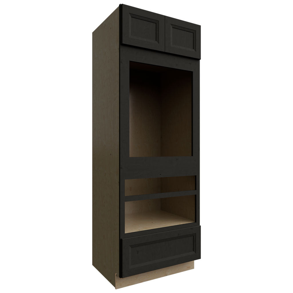 OC3384D - Tall - Oven Cabinet Double - 33 W X 84 H X 24 D - Onyx Cobblestone