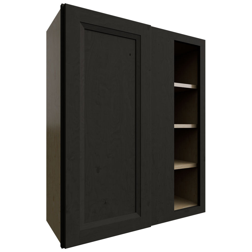 WBC3036 - Wall Corner - Blind Cabinet - 30 W X 36 H X 12 D - Onyx Cobblestone