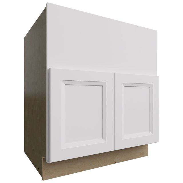 FS30 - Base - Farm Sink Cabinet - 30 W X 34-1 2 H X 24 D - Onyx Frost