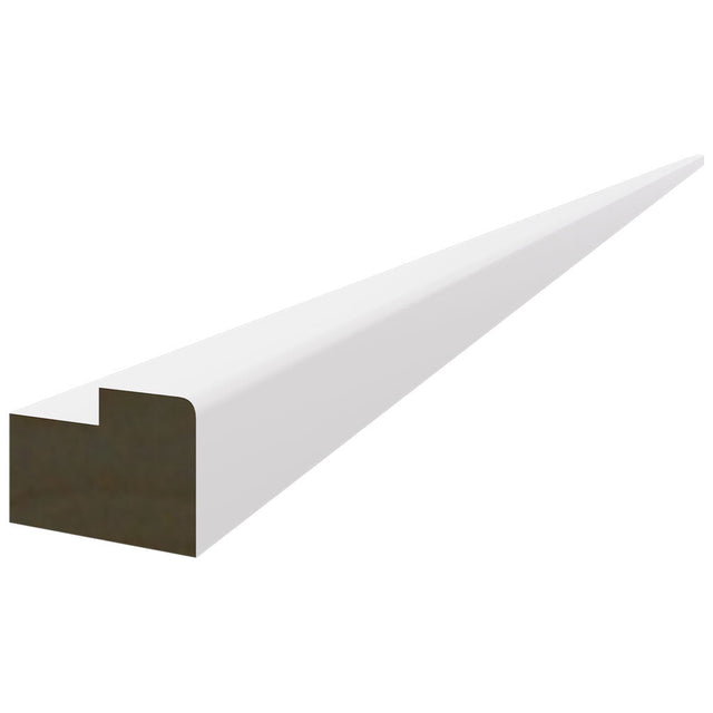 LRM - Light Rail Molding - 96 W X 1 H X 1 T - Onyx Frost