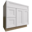 VSD36DL - Vanity - Combo Cabinet - 36 W X 34-1 2 H X 21 D - Onyx Frost