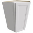 WDC2742 - Wall Corner - Diagonal Cabinet - 27 W X 42 H X 27 D - Onyx Frost