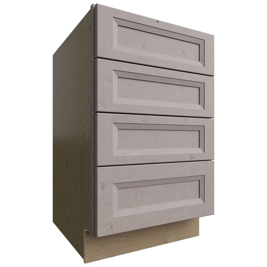 DB21-4 - Base - 4 Drawers Cabinet - 21 W X 34-1 2 H X 24 D - Onyx Horizon