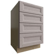 DB21-4 - Base - 4 Drawers Cabinet - 21 W X 34-1 2 H X 24 D - Onyx Horizon