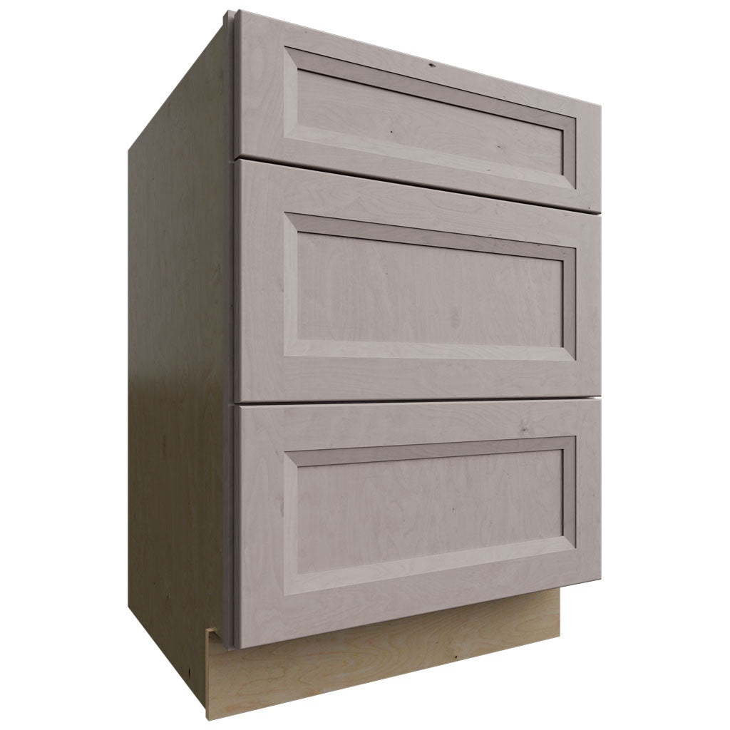 DB24 - Base - 3 Drawers Cabinet - 24 W X 34-1 2 H X 24 D - Onyx Horizon