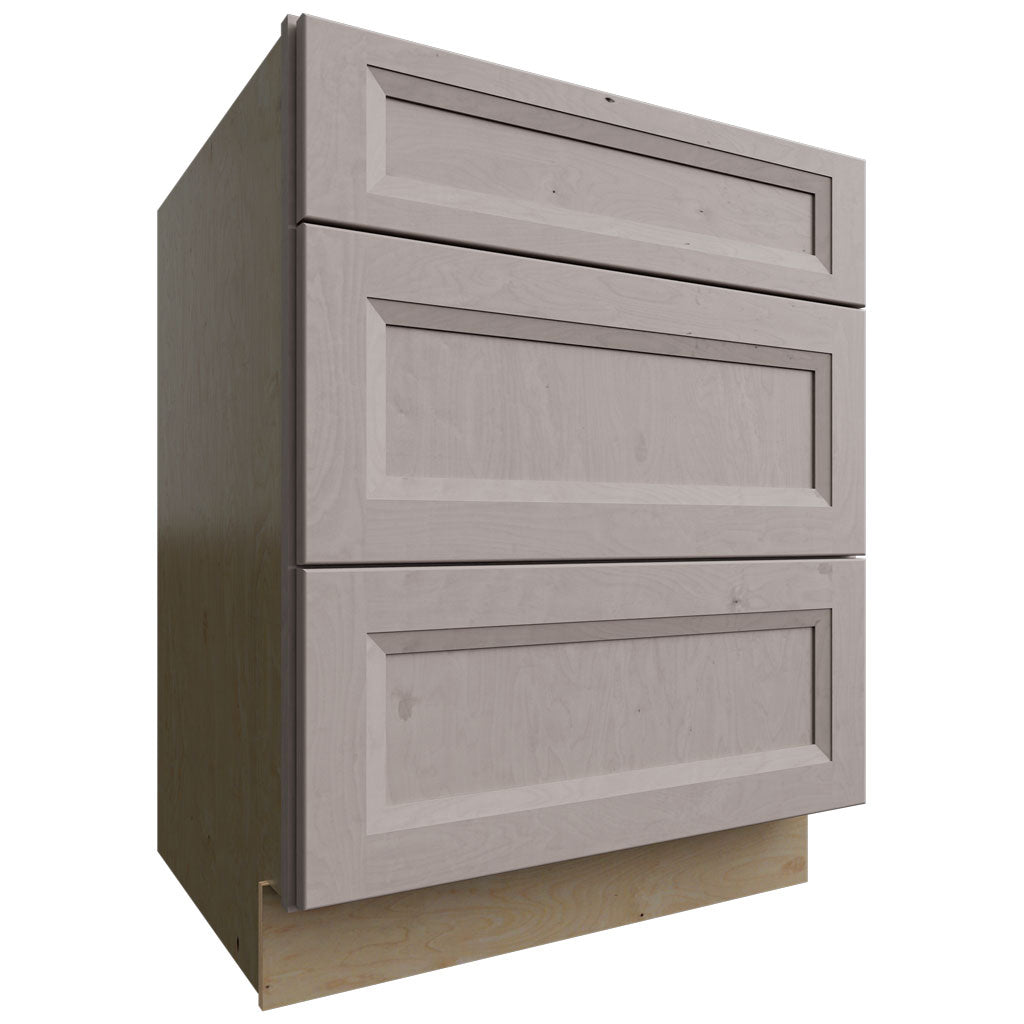 DB27 - Base - 3 Drawers Cabinet - 27 W X 34-1 2 H X 24 D - Onyx Horizon