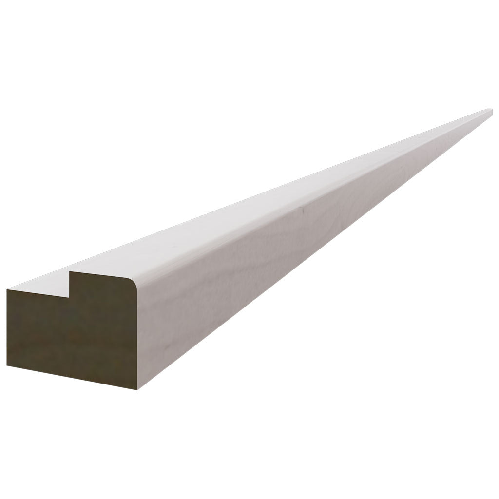 LRM - Light Rail Molding - 96 W X 1 H X 1 T - Onyx Horizon