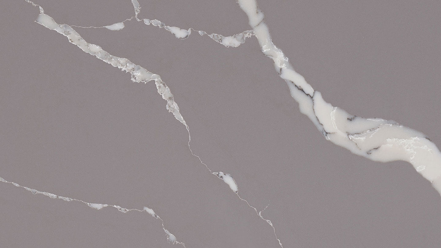 Calacatta Laza Grigio ( Cuarzo | Pulido - Por pie cuadrado ) | Hecho en la India