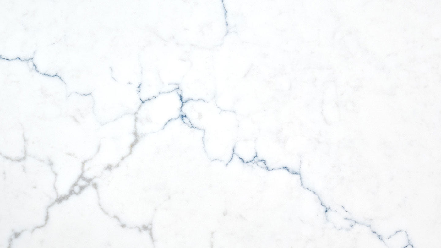 Calacatta Miraggio Cielo ( Cuarzo | Pulido - Por pie cuadrado ) | Hecho en EE.UU.