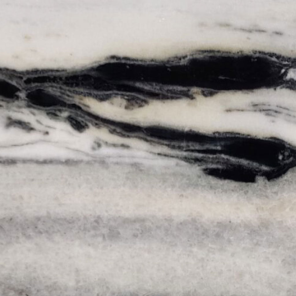 Panda / Calacatta Black ( Marble | Polished - Per Sq.Ft ) | Sourced from Italy