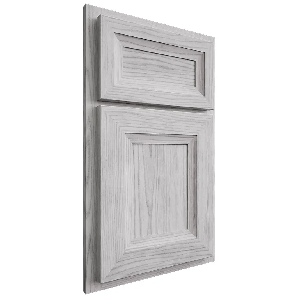 Shiloh Cabinetry Beaded Inset Asherville Walnut Plain Cut Stratus Door