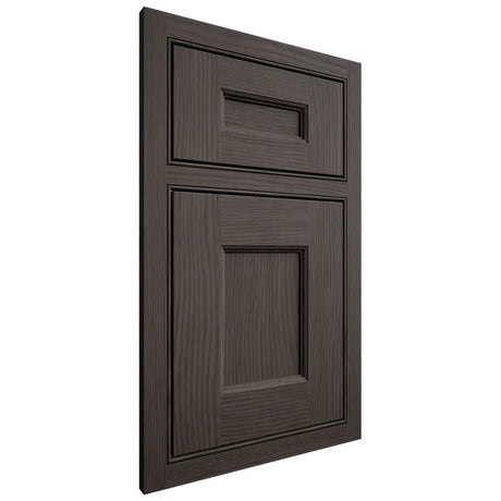Shiloh Cabinetry Beaded Inset Aspen White Oak Plain Cut Creekside Door