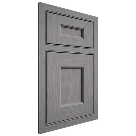 Shiloh Cabinetry Beaded Inset Aspen White Oak Plain Cut Sterling Door