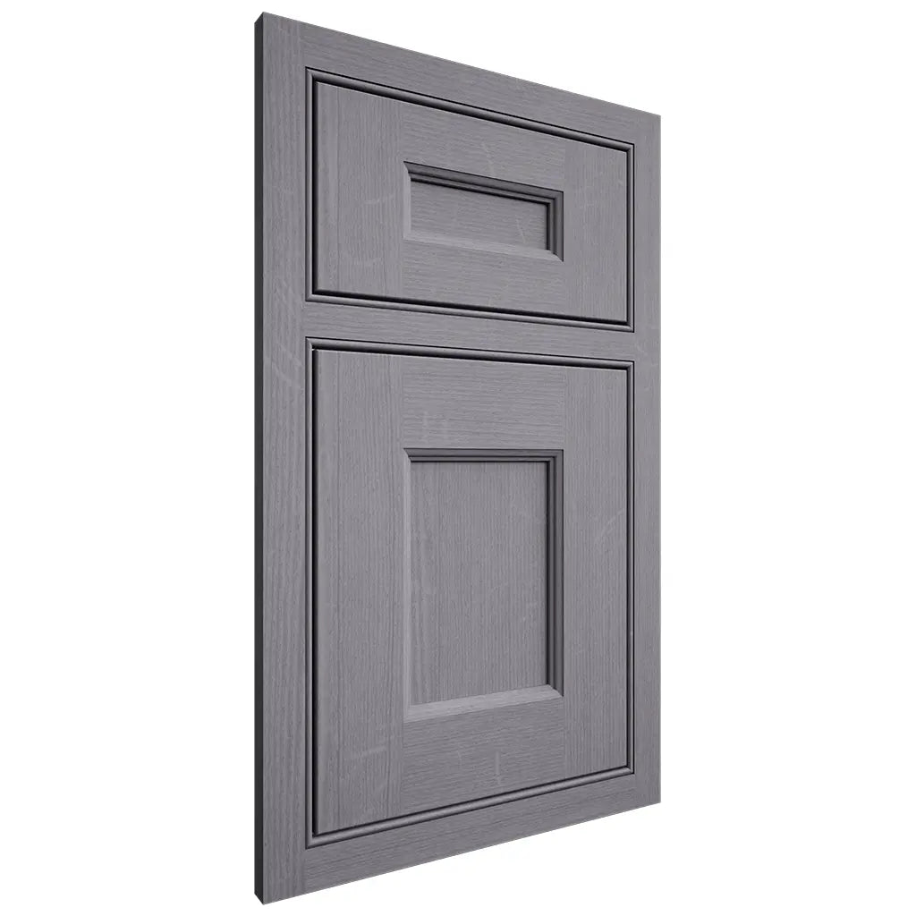 Shiloh Cabinetry Beaded Inset Aspen White Oak Quarter Sawn Cadet Door