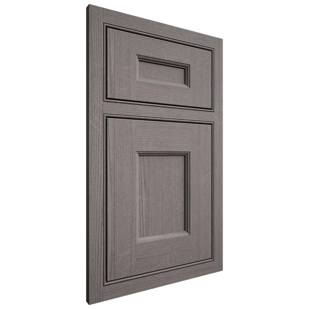 Shiloh Cabinetry Beaded Inset Aspen White Oak Quarter Sawn Flagstone Door