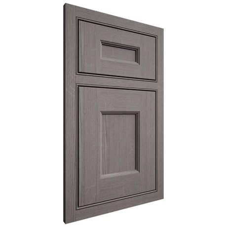 Shiloh Cabinetry Beaded Inset Aspen White Oak Quarter Sawn Flagstone Door