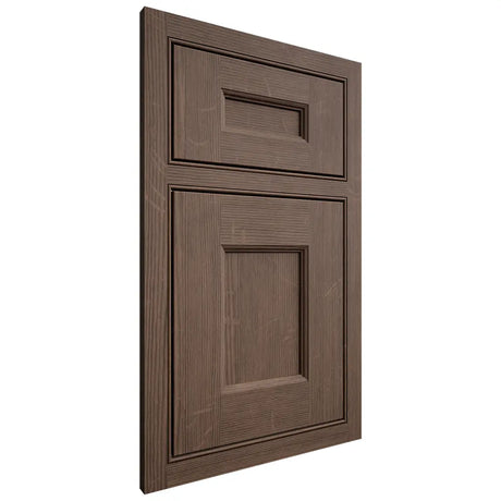 Shiloh Cabinetry Beaded Inset Aspen White Oak Quarter Sawn Mineral Door