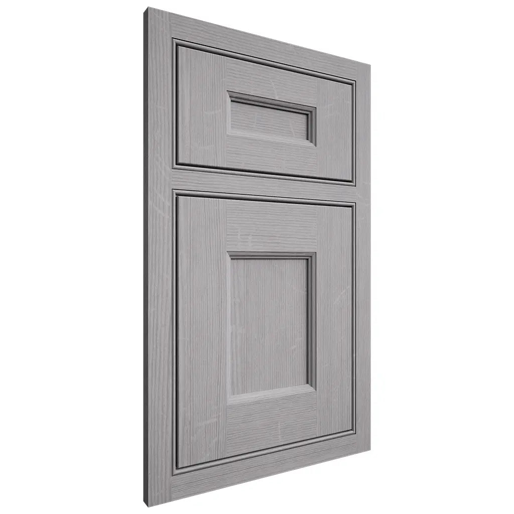 Shiloh Cabinetry Beaded Inset Aspen White Oak Quarter Sawn Stratus Door