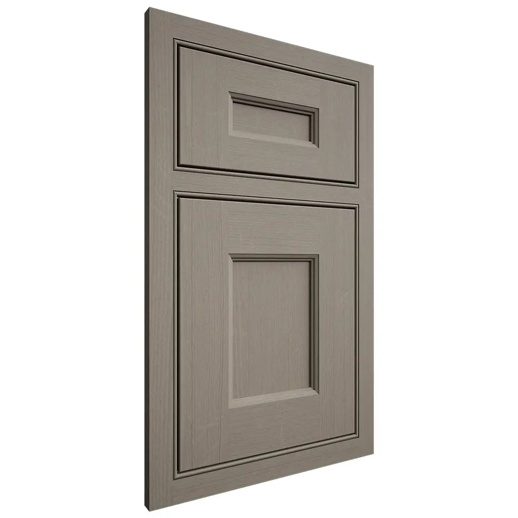 Shiloh Cabinetry Beaded Inset Aspen White Oak Quarter Sawn Thyme Door