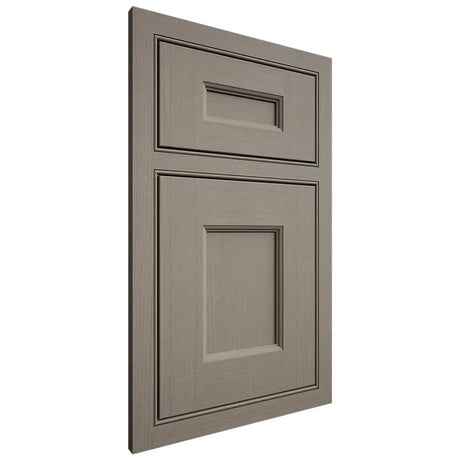 Shiloh Cabinetry Beaded Inset Aspen White Oak Quarter Sawn Thyme Door