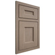 Shiloh Cabinetry Beaded Inset Aspen White Oak Rift Cut Almond Door