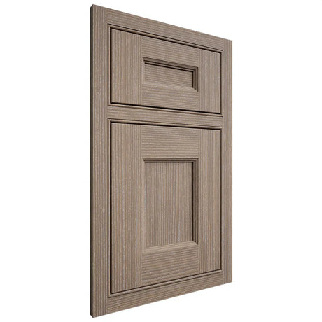 Shiloh Cabinetry Beaded Inset Aspen White Oak Rift Cut Almond Door