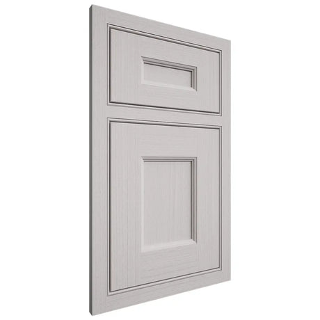 Shiloh Cabinetry Beaded Inset Aspen White Oak Rift Cut Cotton Door