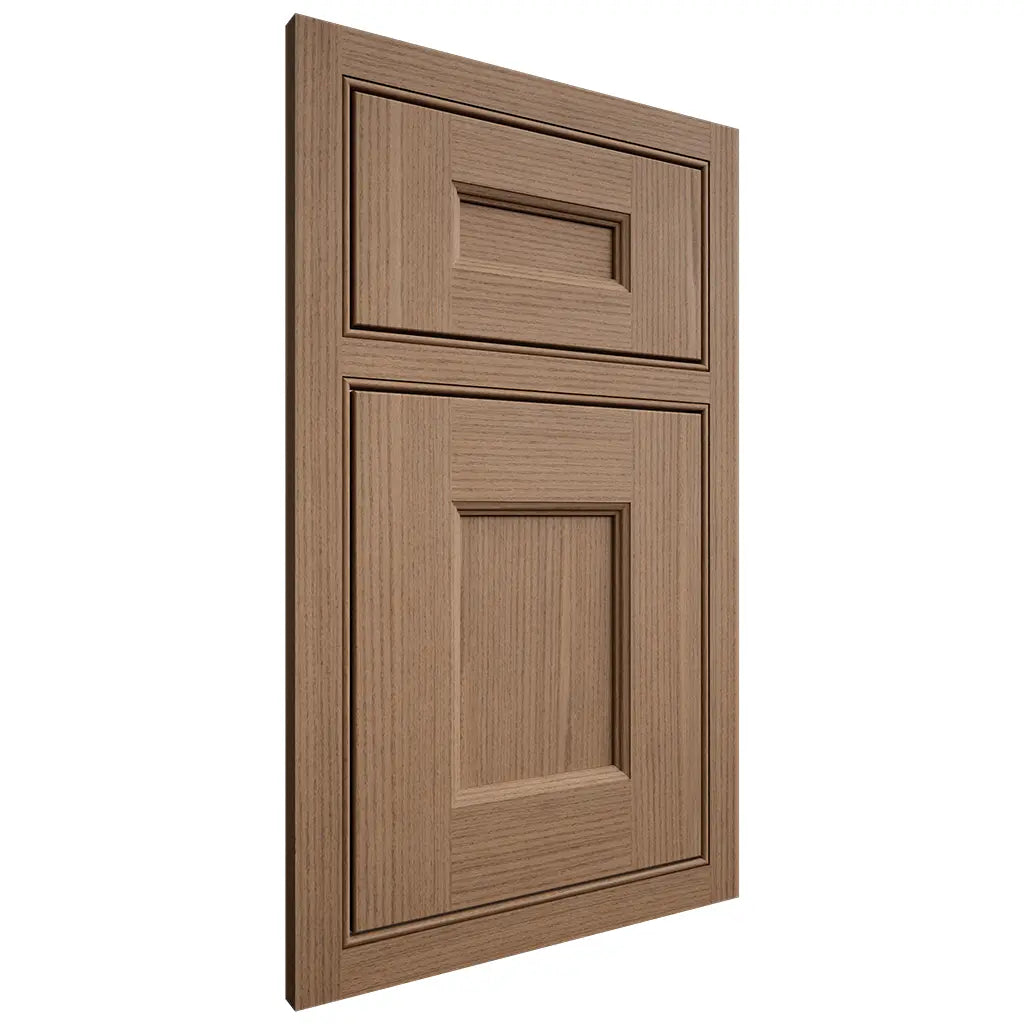 Shiloh Cabinetry Beaded Inset Aspen White Oak Rift Cut Medium Door