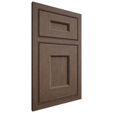 Shiloh Cabinetry Beaded Inset Aspen White Oak Rift Cut Mineral Door
